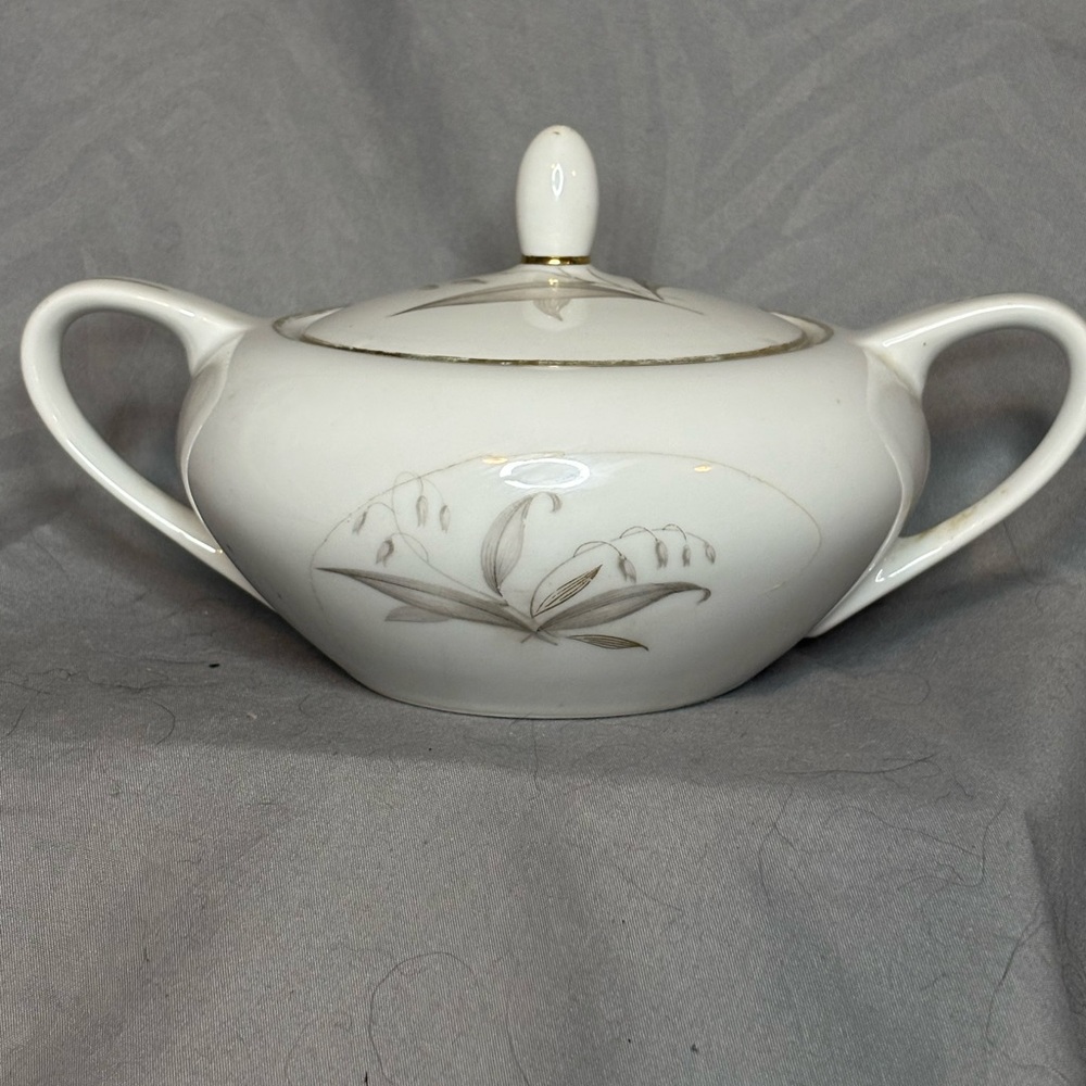 Vintage Kaysons Golden Rhapsody 1961 Lidded Sugar Bowl